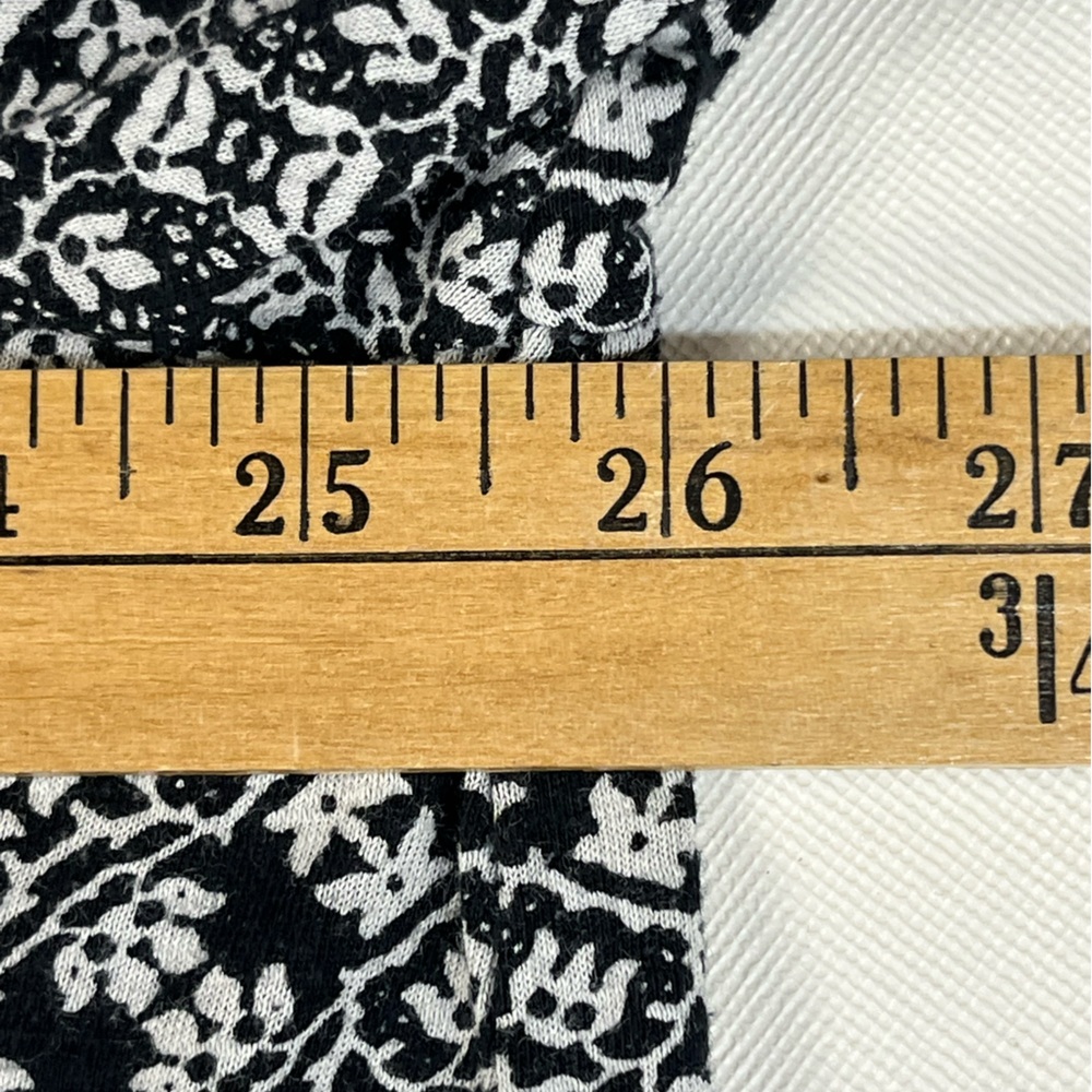 Lucky Brand Women's Plus Black/White Paisley Blouse Top Size 3X - Picture 12 of 13